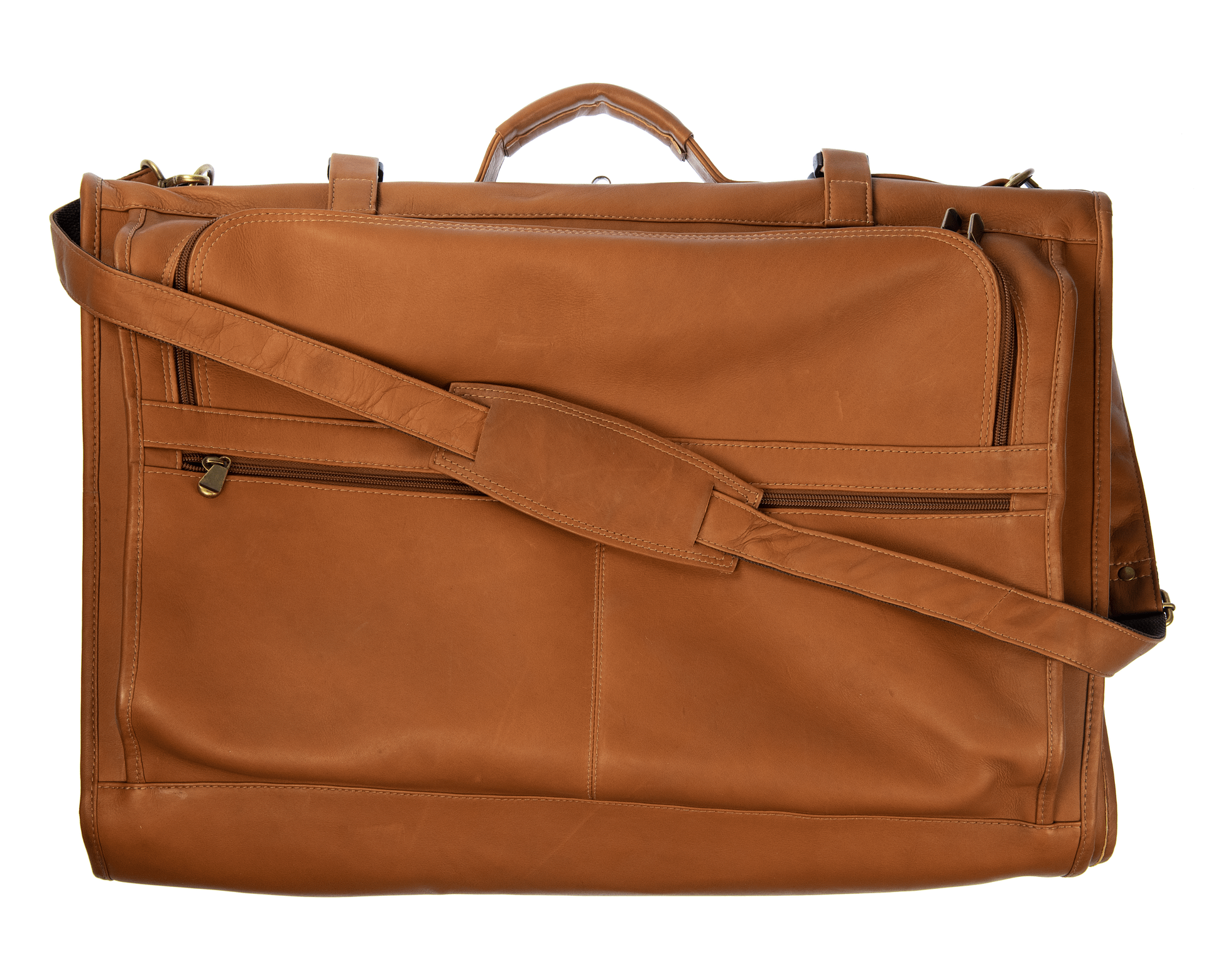 SLC-801 | ANDES | LEATHER TRI-FOLD GARMENT BAG – Sarge Leather Co.