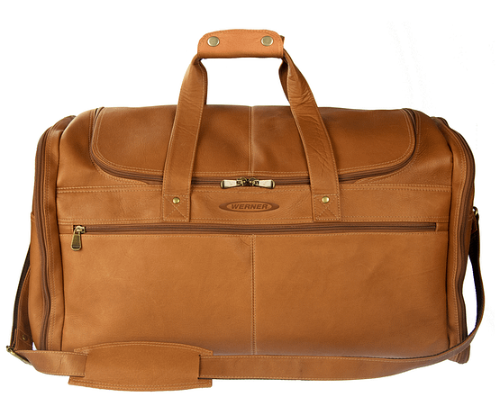 Slc 202 Mendoza U Shape Zipper Top Load Leather Duffel Bag - Leather Goods Mendoza Slc 202 Mendoza U Shape Zipper Top Load Leather Duffel Bag - Leather Goods Mendoza