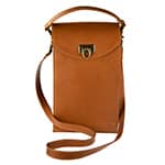 Leather Wine Tote