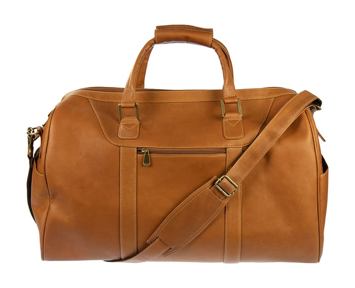 SIERRA | Medium Weekender Leather Duffle Bag (SLC-201) - Image 5