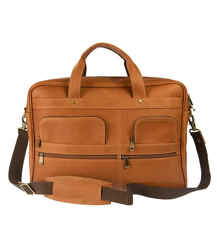 Leather briefcase