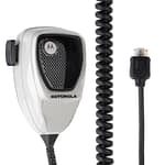 motorola PMMN4091 Heavy-duty palm microphone with 10.5ft. Coil Cord (Does not Support Remote Monitor)