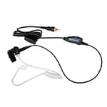 motorola HKLN4487A CLP Surveillance Style Earpiece with Inline PTT