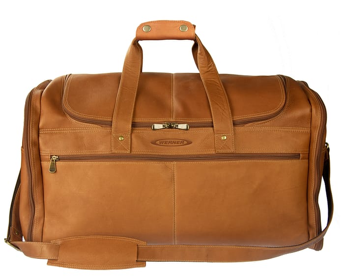 SLC-202_U Duffle_Front_Logo_STAMPED