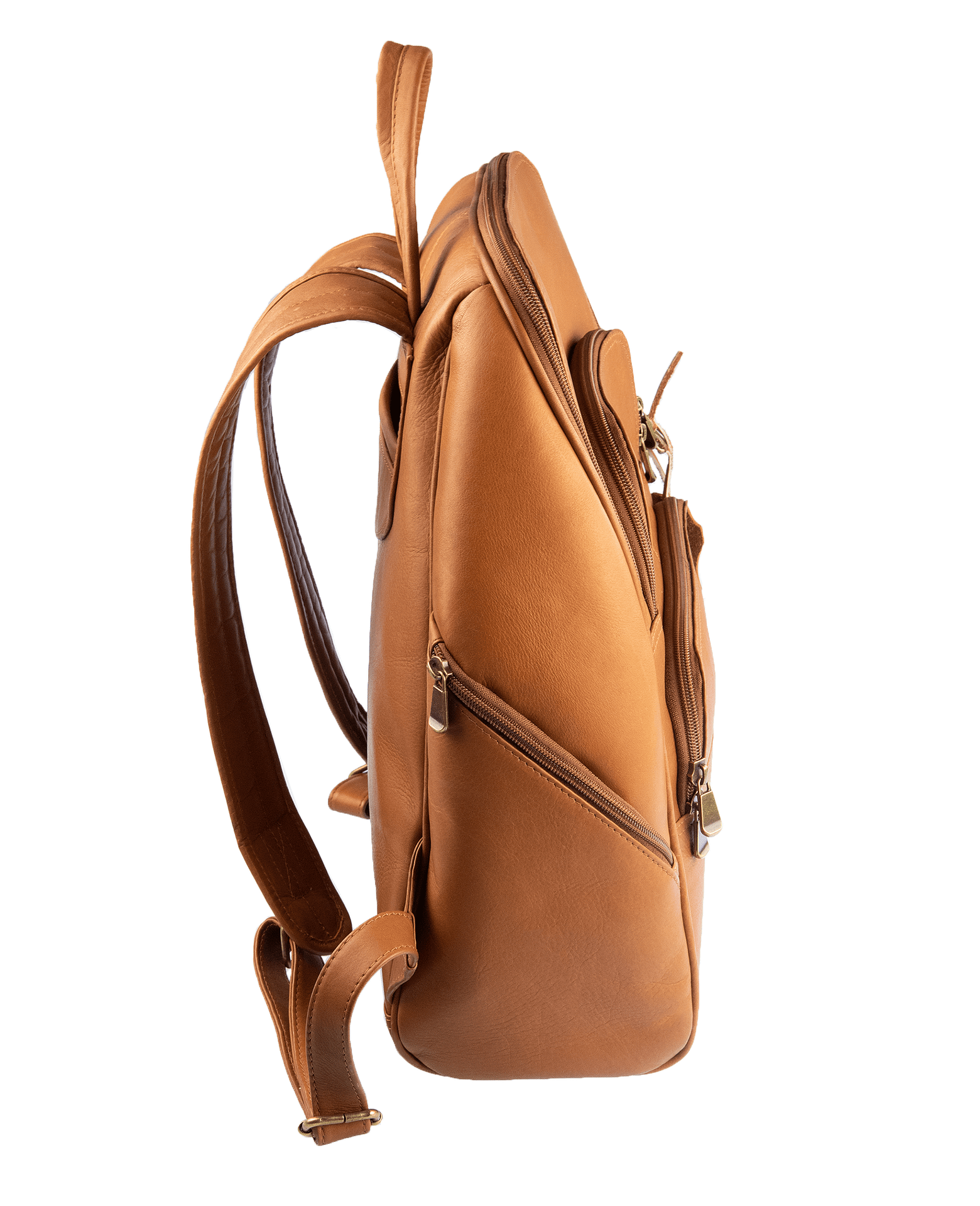 MENDOZA  Large Leather Duffle Bag With U-Shape Zipper (SLC-202) - Sarge  Leather Co.