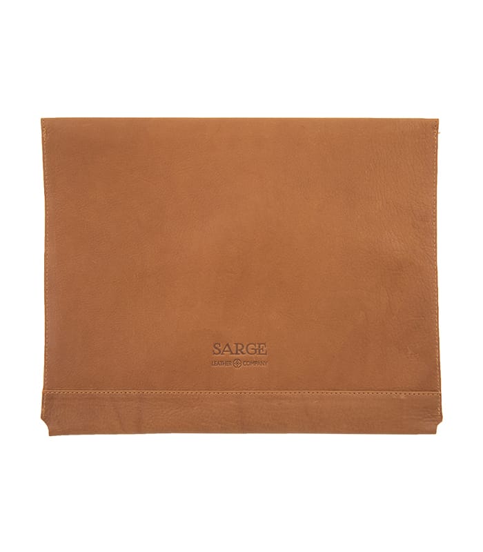 Large leather envelope back