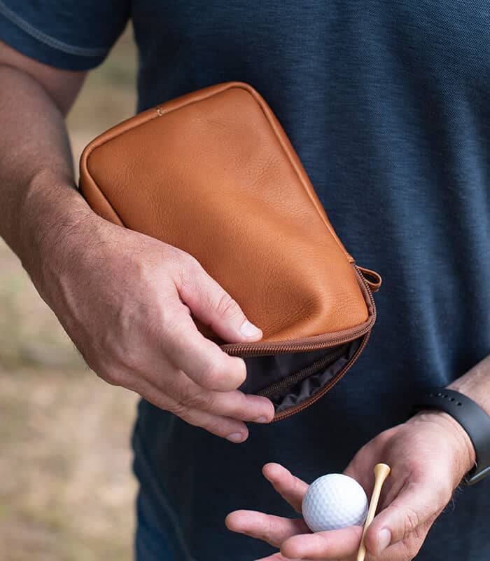Store all your valuables in this leather case